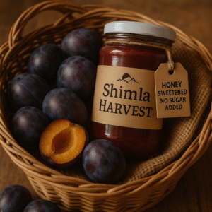 Plum Honey Jam